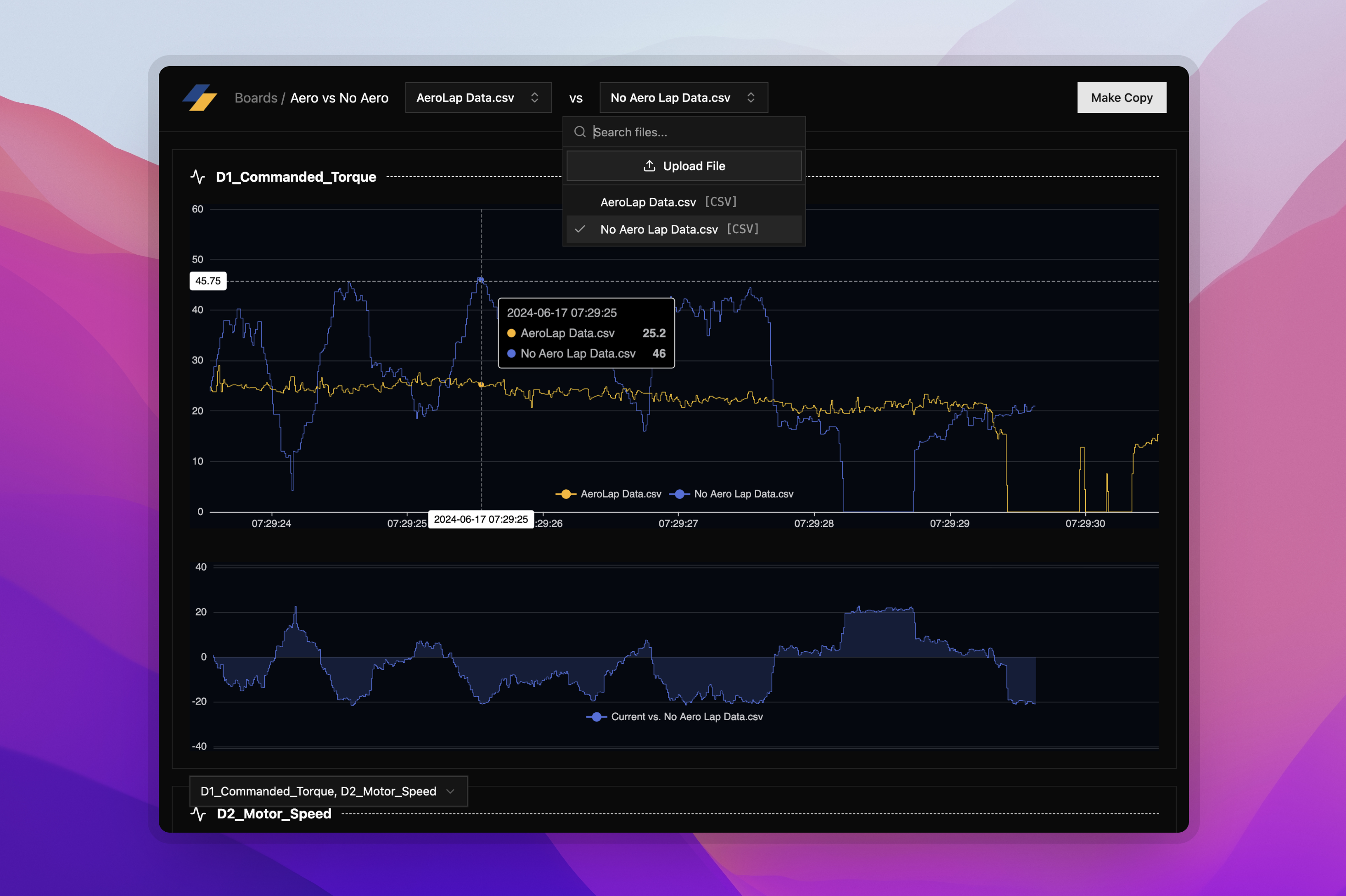 visualizer screen 1 (desktop)